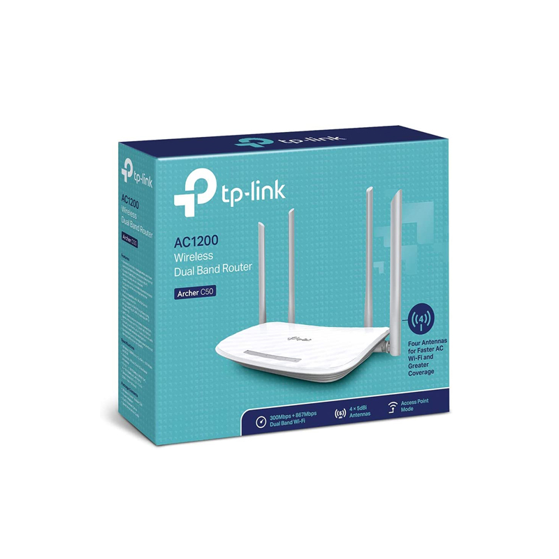 kapperszaak Over instelling spek TP Link AC 1200 Dual Band Wifi Router – Wifi HQ